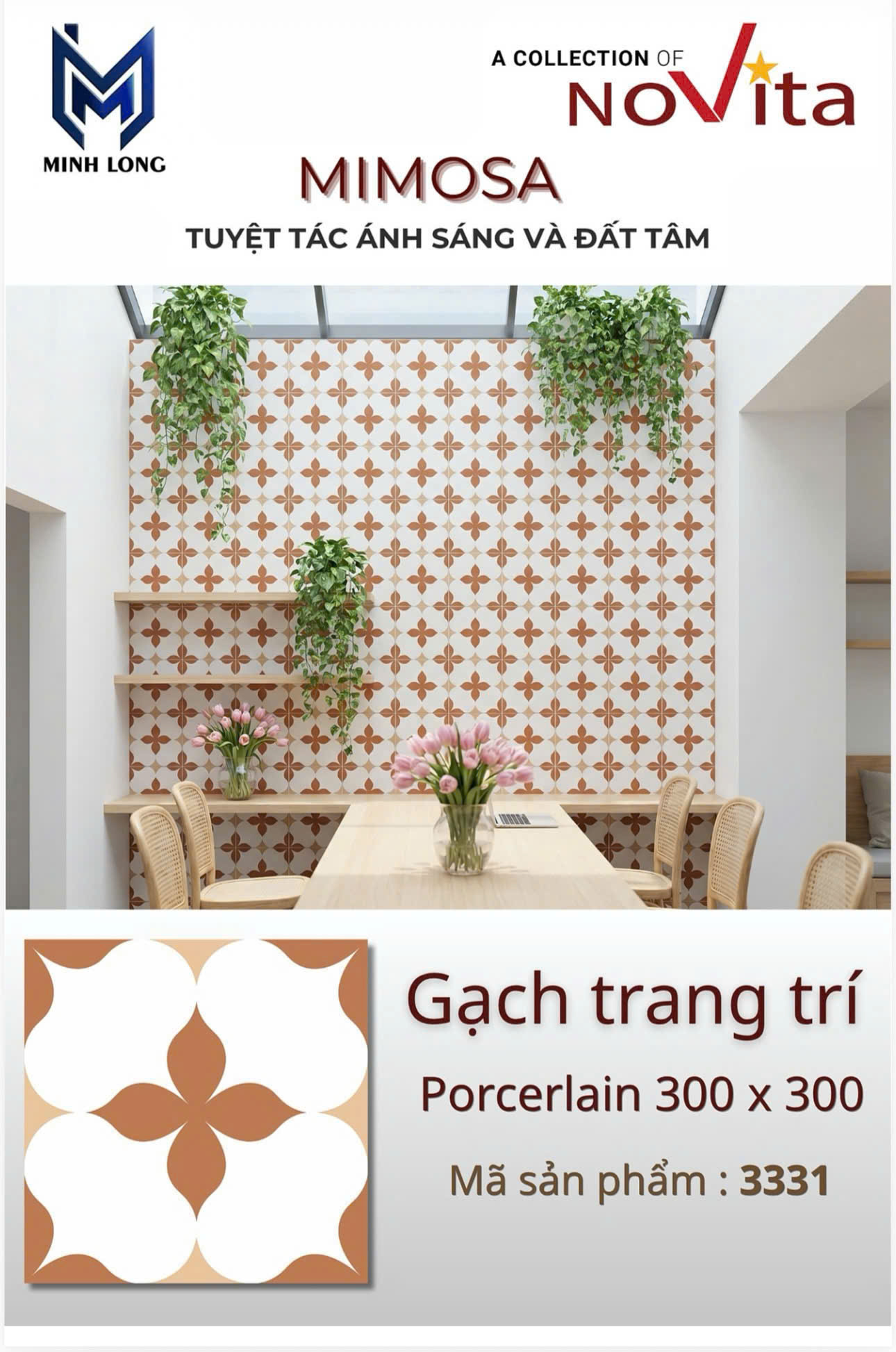 Gạch ốp lát tổng hợp 300X300